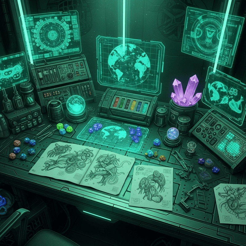 The game master's table